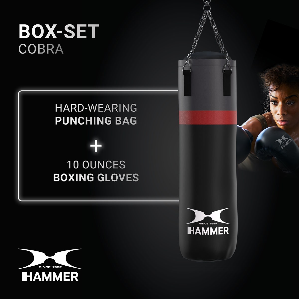 Punching bag full set top