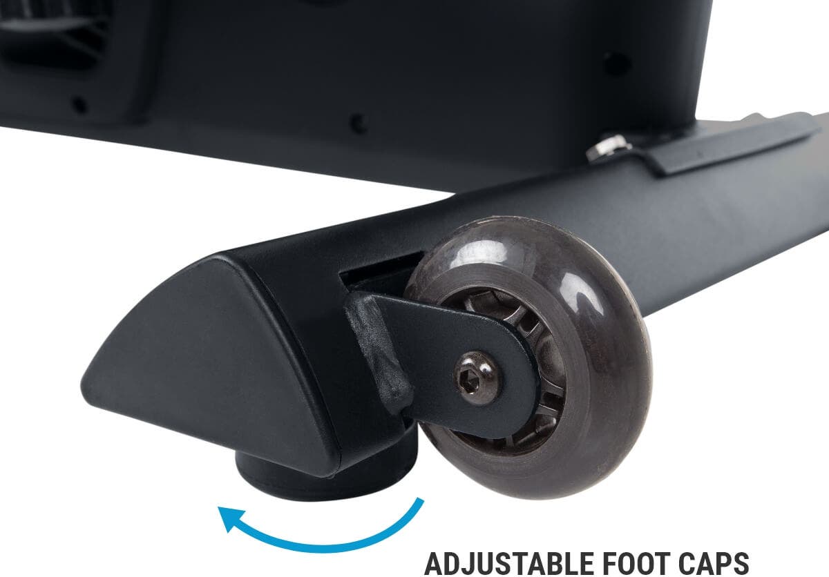 Adjustable foot caps
