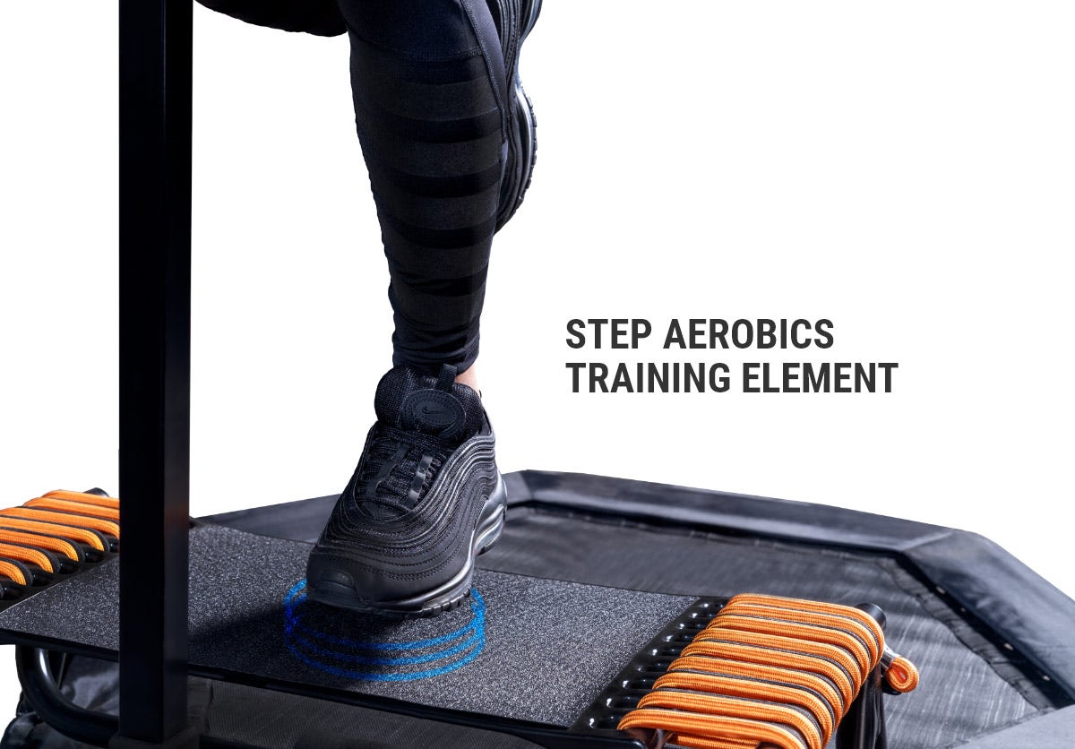 More mobility and coordination thanks to step board More mobility and coordination thanks to step board