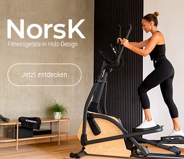 NorsK - Fitnessgeräte in Holz-Design